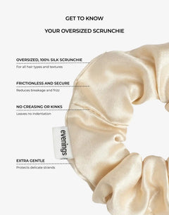 Oversized scrunchies